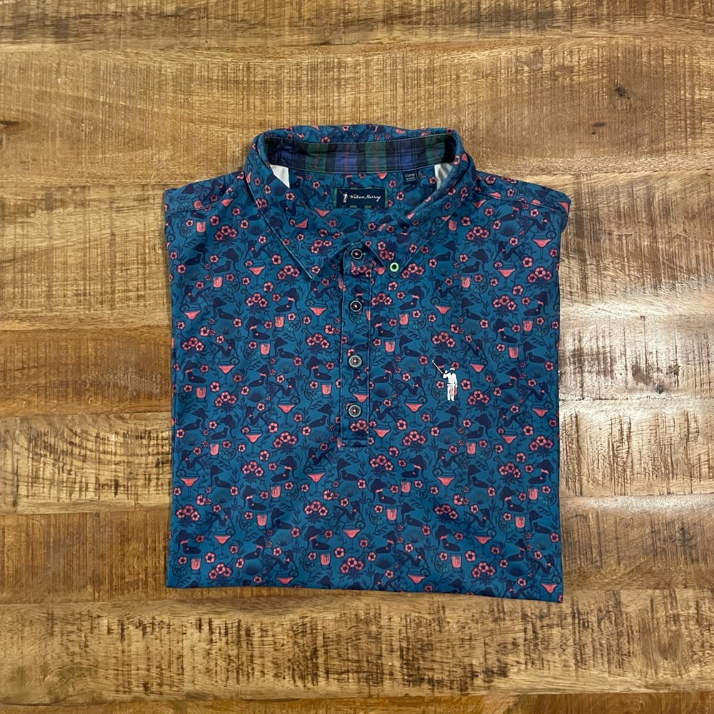 William Murray ‘Chicas N Floritas’ Golf Polo